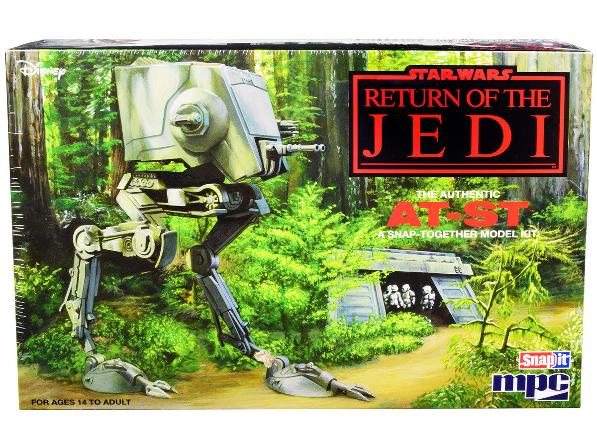 Skill 2 Snap Model Kit AT-ST "Star Wars: Return of the Jedi" Movie Scale Model by MPC LuxuryLifeWay Online Store