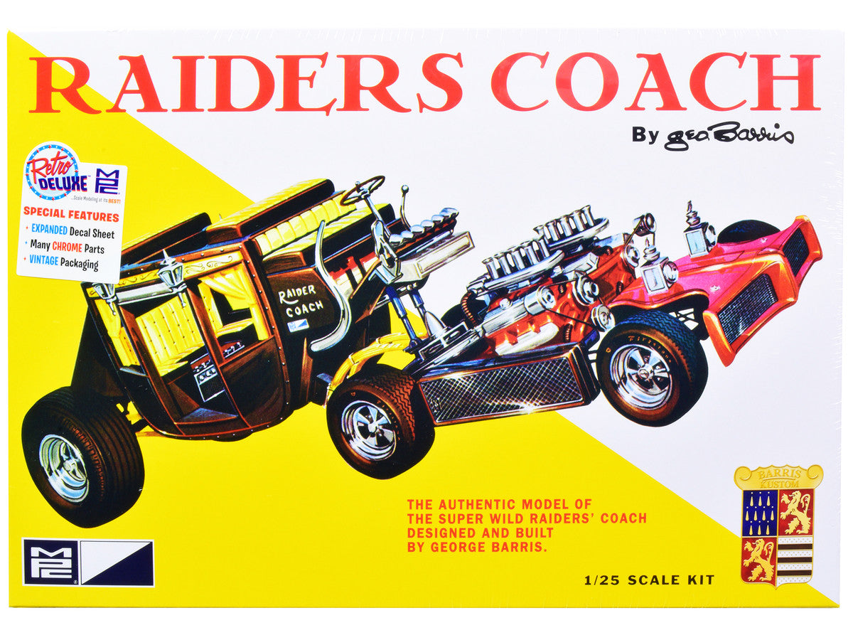 Skill 2 Model Kit George Barris' Super Wild Raiders' Coach 1/25 Scale Model by MPC LuxuryLifeWay Online Store