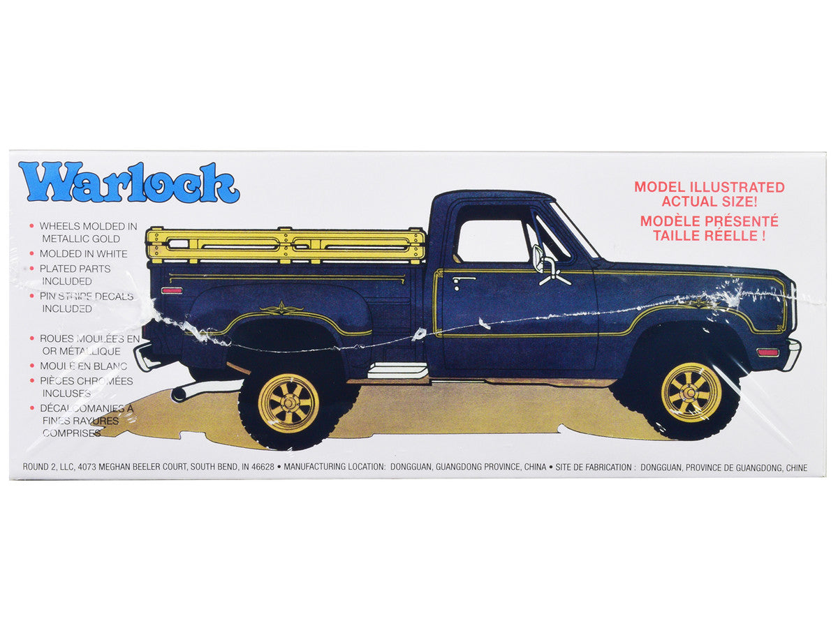 Skill 2 Model Kit 1977 Dodge Warlock Stepside Pickup Truck 1/25 Scale Model by MPC LuxuryLifeWay Online Store