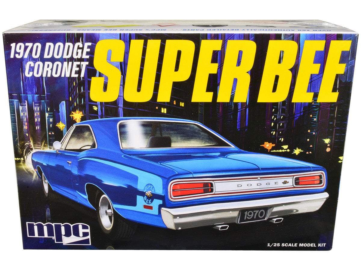 Skill 2 Model Kit 1970 Dodge Coronet Super Bee 1/25 Scale Model by MPC LuxuryLifeWay Online Store
