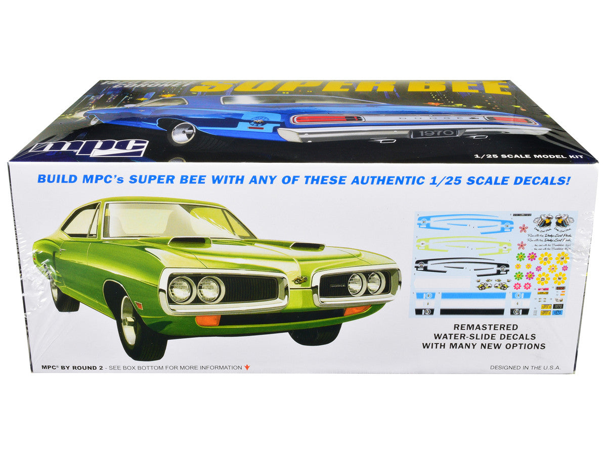 Skill 2 Model Kit 1970 Dodge Coronet Super Bee 1/25 Scale Model by MPC LuxuryLifeWay Online Store