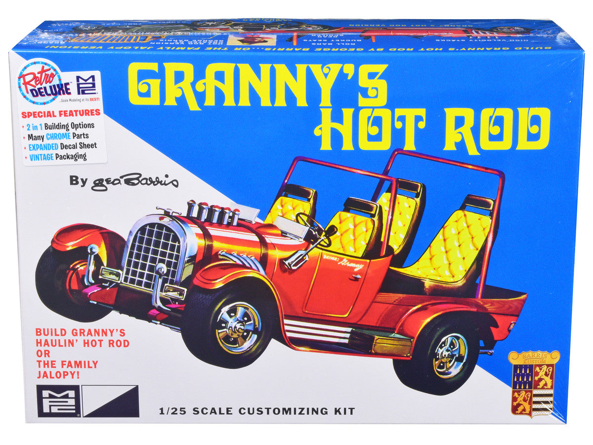 Skill 2 Model Kit Granny's Hot Rod By George Barris 2-in-1 Kit 1/25 Scale Model by MPC LuxuryLifeWay Online Store