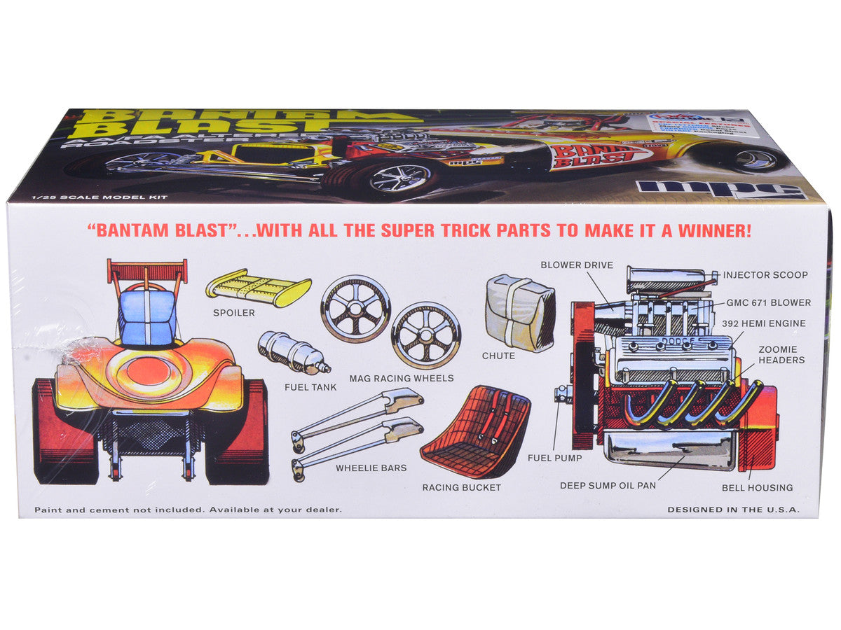Skill 2 Model Kit "Bantam Blast" AA/FA Altered Roadster/Dragster 1/25 Scale Model by MPC LuxuryLifeWay Online Store
