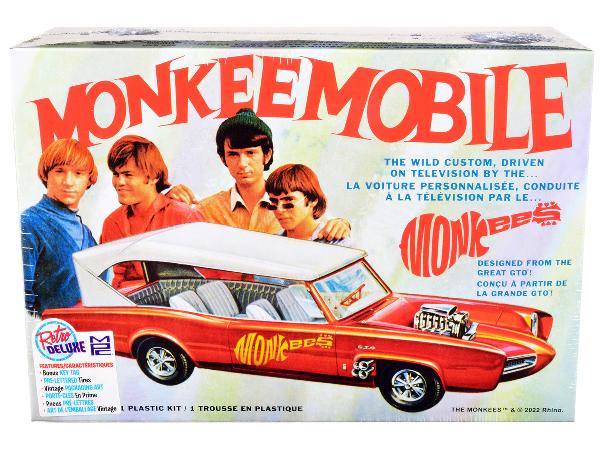 Skill 2 Model Kit Monkeemobile "The Monkees" (1966-1968) TV Series 1/25 Scale Model Car by MPC LuxuryLifeWay Online Store
