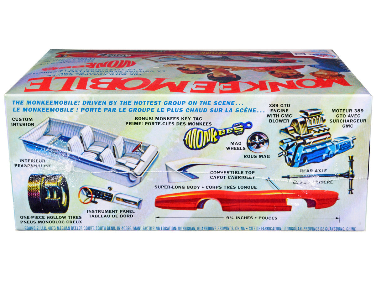 Skill 2 Model Kit Monkeemobile "The Monkees" (1966-1968) TV Series 1/25 Scale Model Car by MPC LuxuryLifeWay Online Store