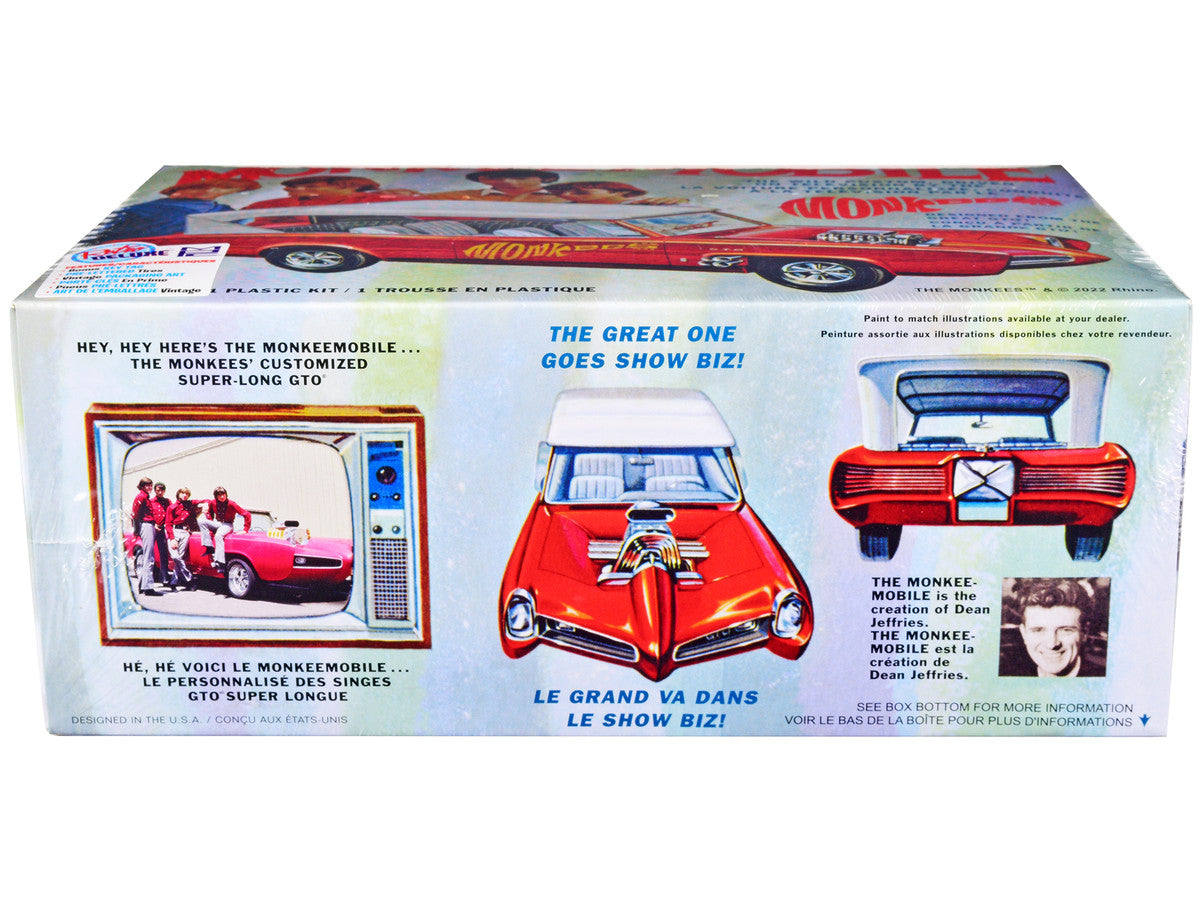 Skill 2 Model Kit Monkeemobile "The Monkees" (1966-1968) TV Series 1/25 Scale Model Car by MPC LuxuryLifeWay Online Store