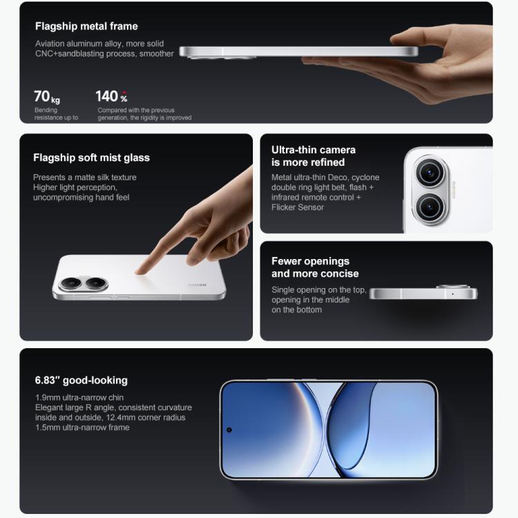 Xiaomi REDMI Turbo 4 Pro, 12GB+512GB, 6.83 inch Xiaomi HyperOS 2 Snapdragon 8s Gen 4 Octa Core, NFC, Network: 5G (Black)