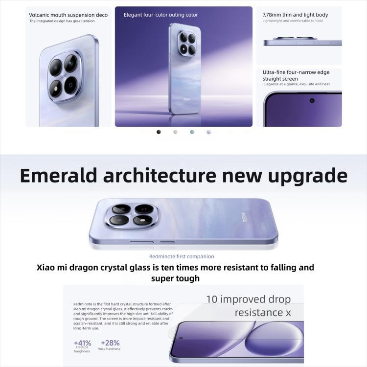 Xiaomi Redmi Note 15 Pro 5G, 8GB+256GB, 6.83 inch Xiaomi HyperOS 2 Dimensity 7400-Ultra Octa Core, Network: 5G, NFC (White)