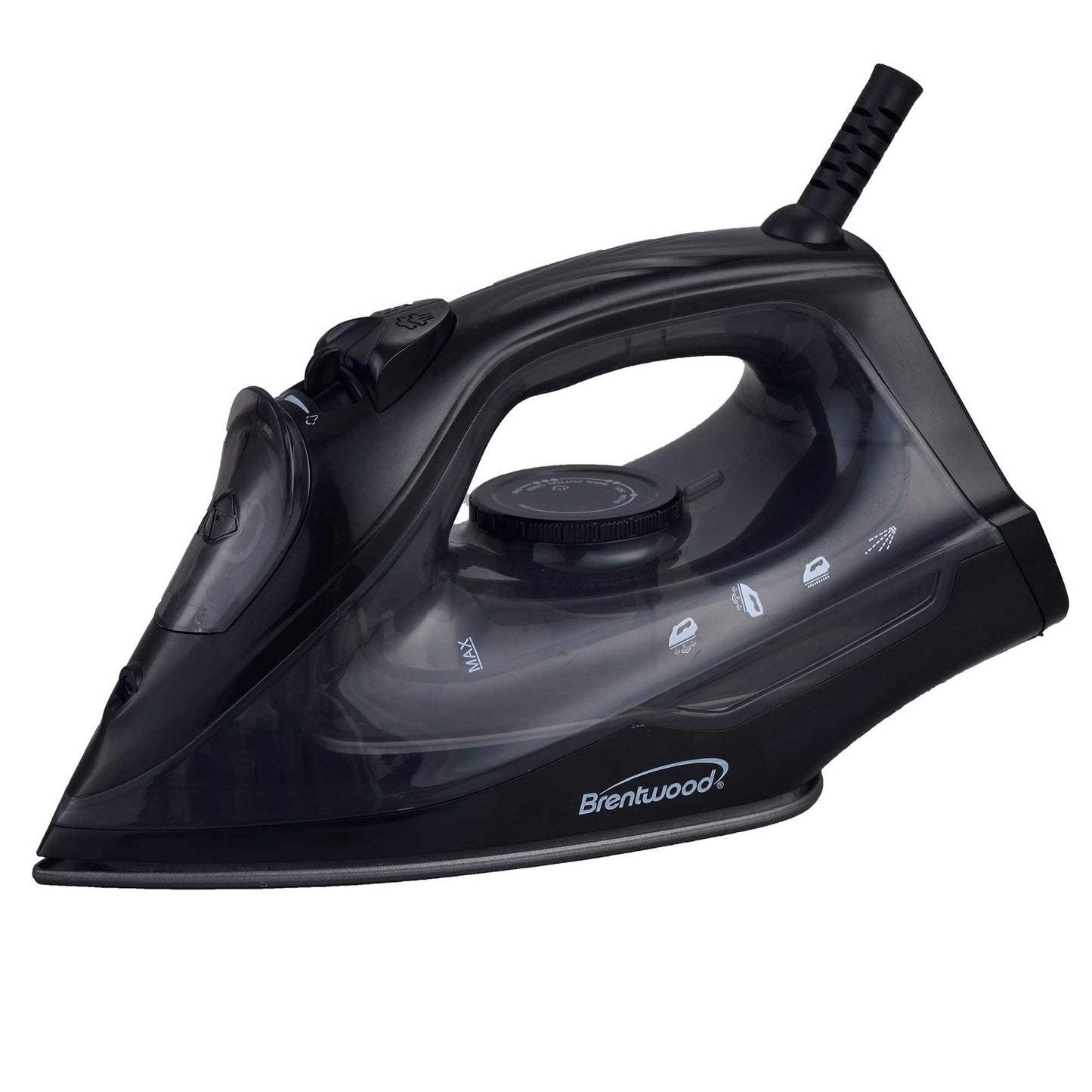 Brentwood 1200W Lightweight Non-Stick Steam Iron in Black LuxuryLifeWay Online Store