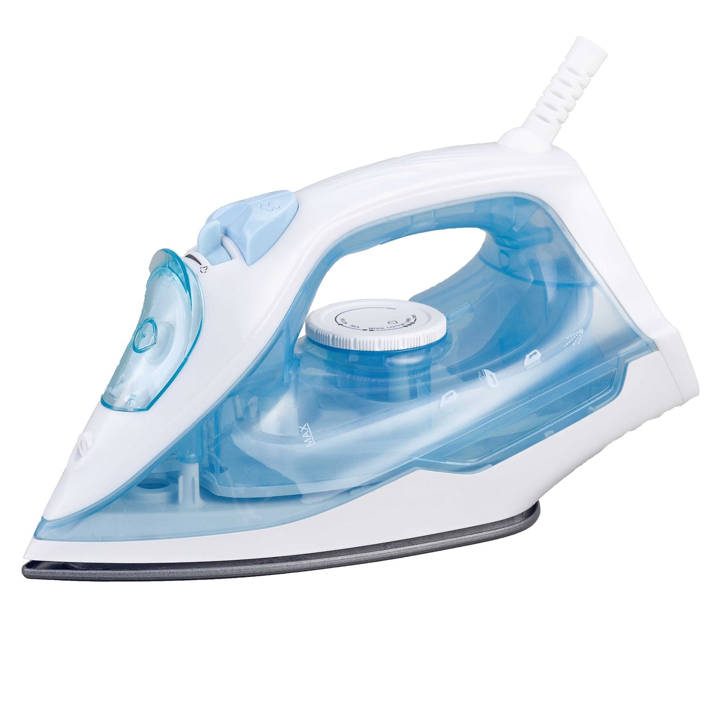 Brentwood 1200W Lightweight Non-Stick Steam Iron White LuxuryLifeWay Online Store