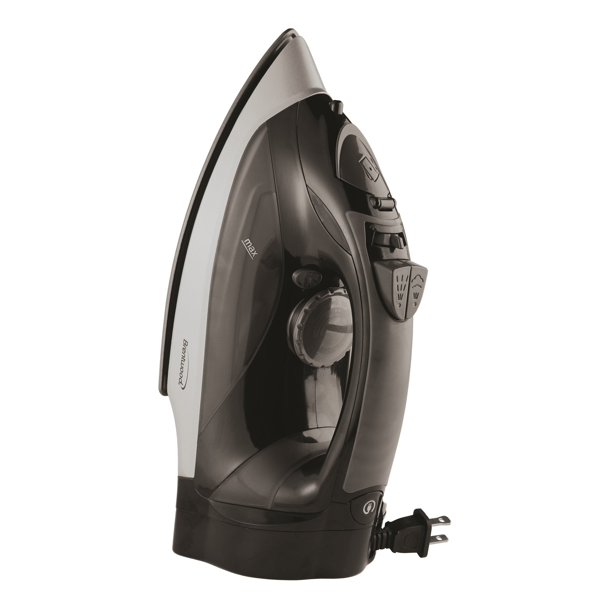 Brentwood Steam Iron With Retractable Cord - Black LuxuryLifeWay Online Store