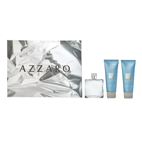 Azzaro Chrome 3 Piece Gift Set LuxuryLifeWay Online Store