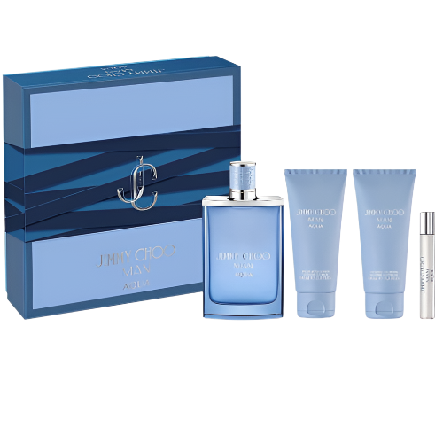 Jimmy Choo Man Aqua 4 Piece Gift Set LuxuryLifeWay Online Store