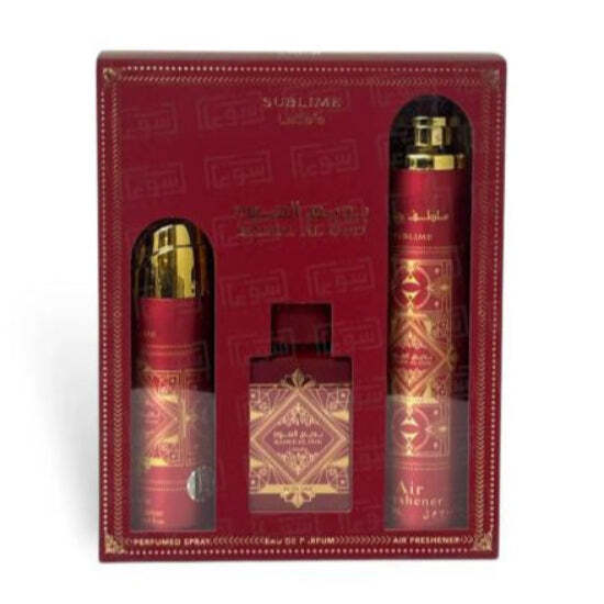 Lattafa Badee Al Oud Sublime 3 Piece Gift Set LuxuryLifeWay Online Store