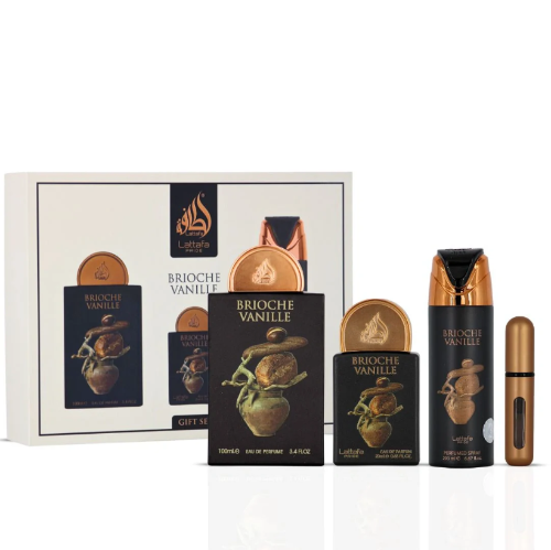 Lattafa Pride Brioche Vanille 3 Piece Gift Set LuxuryLifeWay Online Store