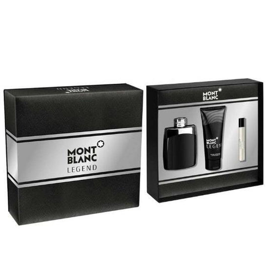 Mont Blanc Legend 3 Piece Gift Set LuxuryLifeWay Online Store