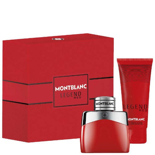 Mont Blanc Legend Red 2 Piece Gift Set LuxuryLifeWay Online Store