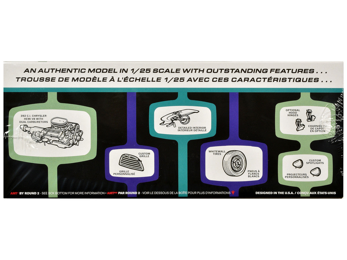 Skill 2 Model Kit 1957 Chrysler 300 Custom 1/25 Scale Model by AMT LuxuryLifeWay Online Store