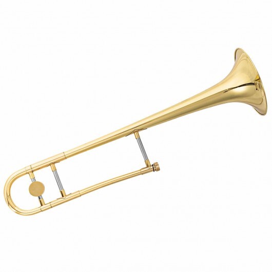 B Flat Trombone Golden Brass with Mouthpiece LuxuryLifeWay Online Store