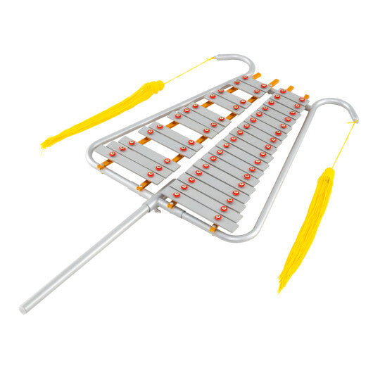 Marching Glockenspiel 29 Note Bell Lyre for Marching Band-Silver LuxuryLifeWay Online Store