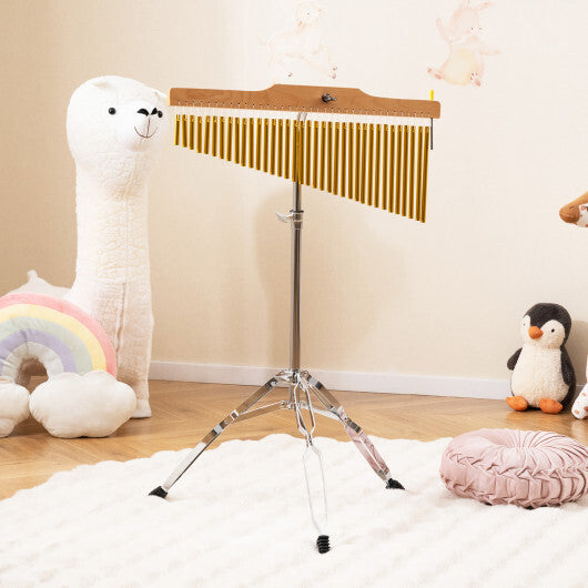 36-Bar Single-Row Chimes Percussion Instrument-Golden LuxuryLifeWay Online Store