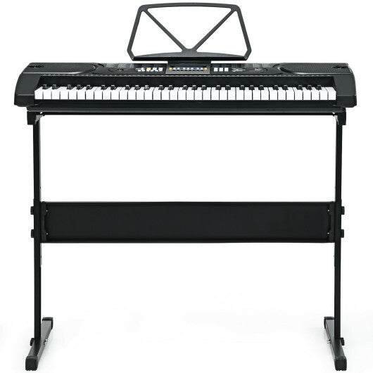 61-Key Electronic Keyboard Piano Starter Set with Stand Bench and Headphones LuxuryLifeWay Online Store