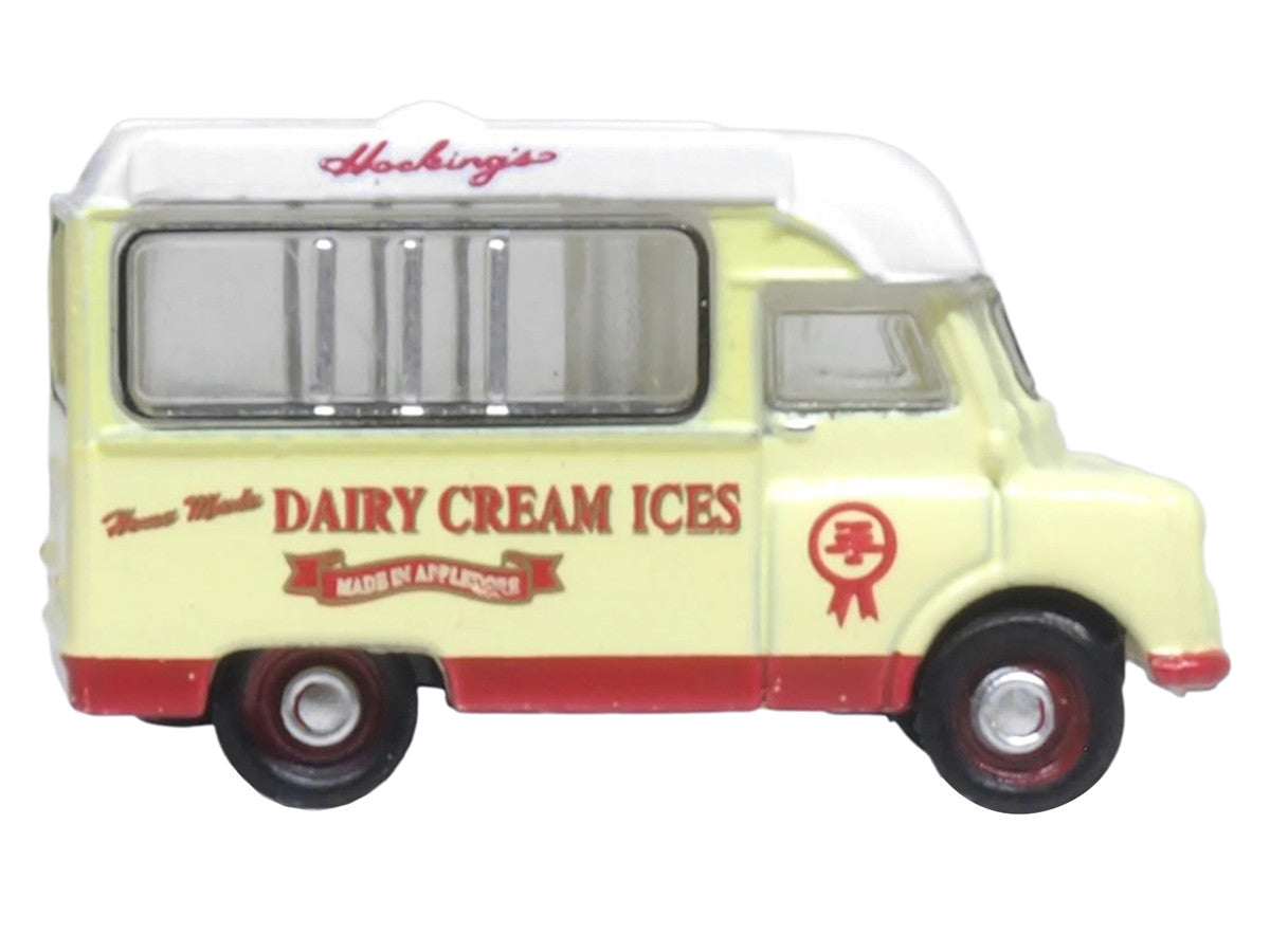 Bedford CA Ice Cream Van "Hockings Dairy Cream Ice" Cream with White Top 1/148 (N) Scale Diecast Model Car by Oxford Diecast LuxuryLifeWay Online Store