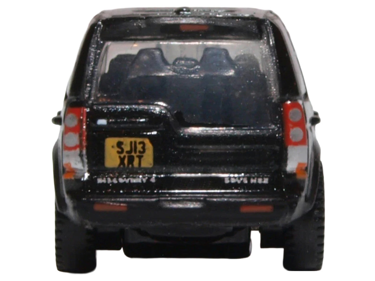Land Rover Discovery 4 RHD (Right Hand Drive) Santorini Black 1/148 (N) Scale Diecast Model car by Oxford Diecast LuxuryLifeWay Online Store