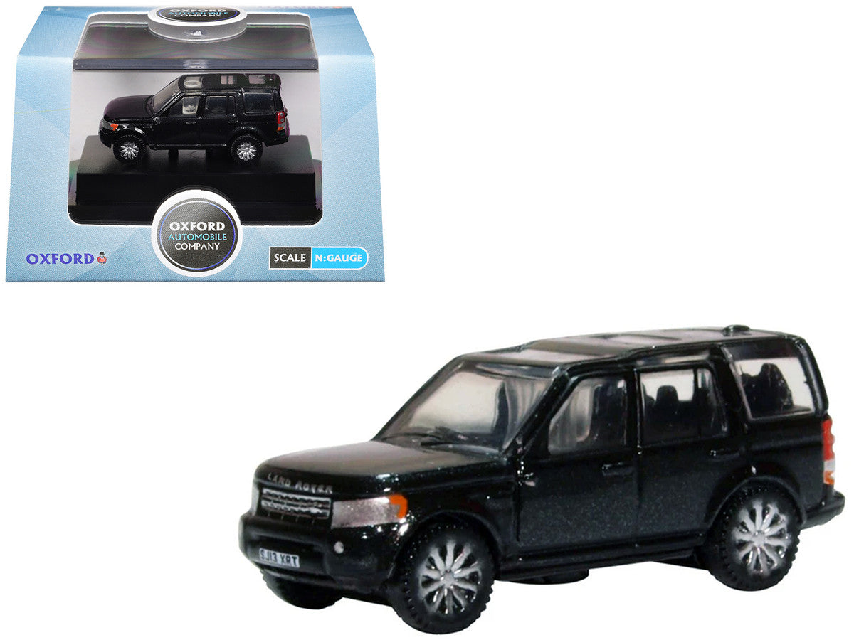 Land Rover Discovery 4 RHD (Right Hand Drive) Santorini Black 1/148 (N) Scale Diecast Model car by Oxford Diecast LuxuryLifeWay Online Store