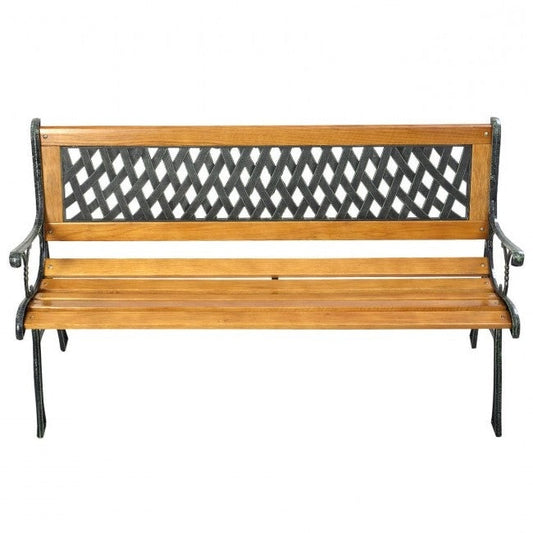 FarmHome Outdoor Patio Park Cast Iron Garden Porch Chair Bench LuxuryLifeWay Online Store