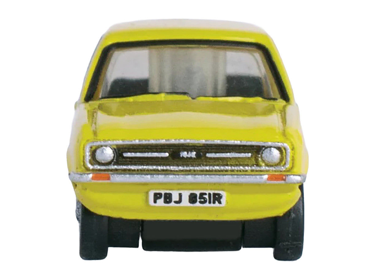 Ford Escort Mk2 RHD (Right Hand Drive) Signal Yellow 1/148 (N) Scale Diecast Model Car by Oxford Diecast LuxuryLifeWay Online Store