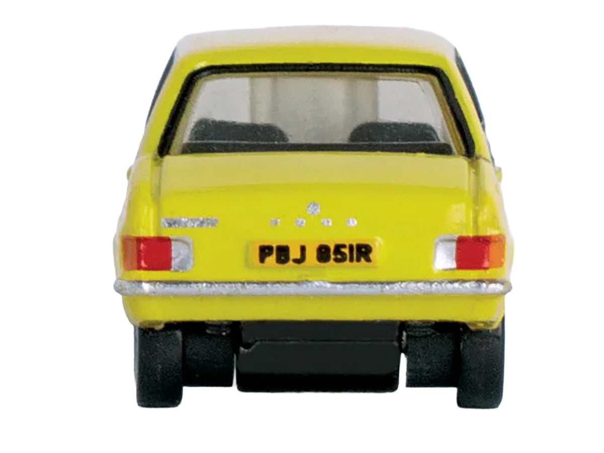 Ford Escort Mk2 RHD (Right Hand Drive) Signal Yellow 1/148 (N) Scale Diecast Model Car by Oxford Diecast LuxuryLifeWay Online Store