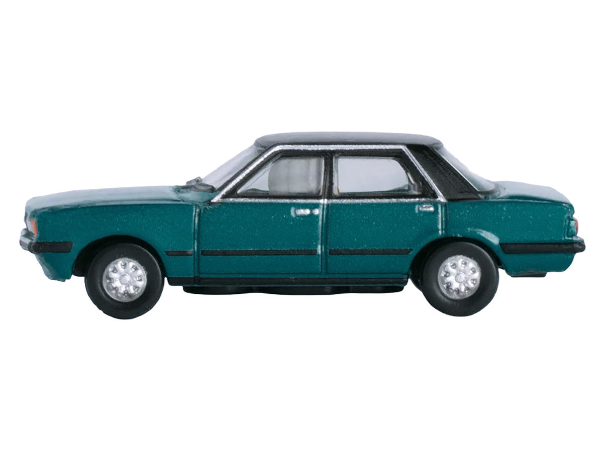 Ford Cortina Mk5 RHD (Right Hand Drive) Cosmos Blue Metallic with Black Top 1/148 (N) Scale Diecast Model Car by Oxford Diecast LuxuryLifeWay Online Store