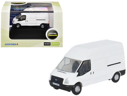 2006 Ford Transit LWB High Roof Van White 1/148 (N) Scale Diecast Model Car by Oxford Diecast LuxuryLifeWay Online Store