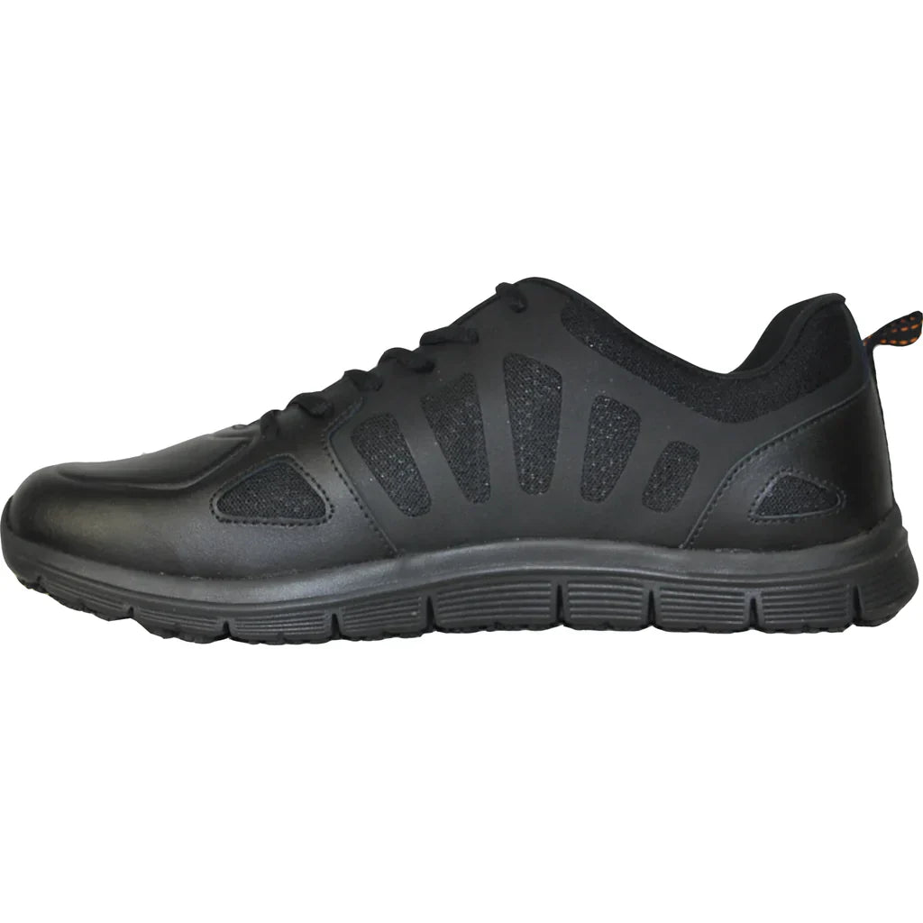 VANGELO Men Slip Resistant Shoe NICK-1 Black LuxuryLifeWay Online Store
