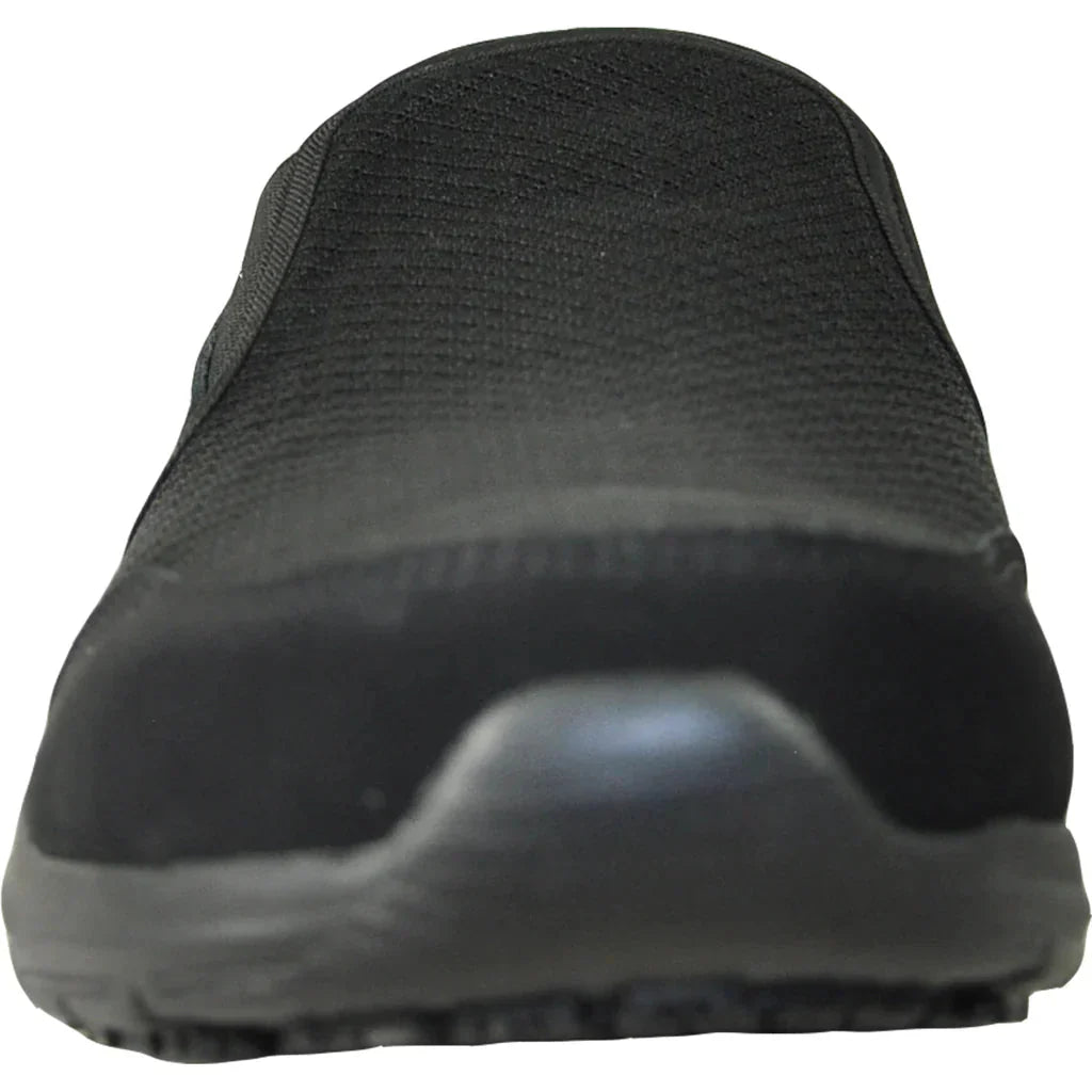 VANGELO Men Slip Resistant Shoe NICK-2 Black LuxuryLifeWay Online Store