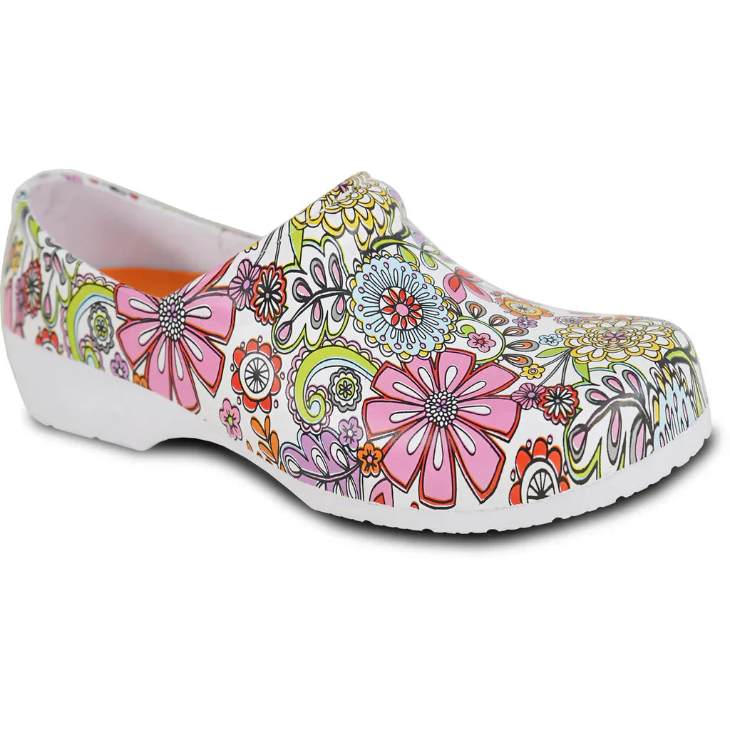 VANGELO Women Slip Resistant Clog NIKO Flower-1 LuxuryLifeWay Online Store