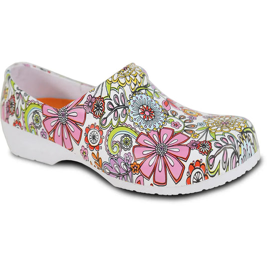 VANGELO Women Slip Resistant Clog NIKO Flower-1 LuxuryLifeWay Online Store