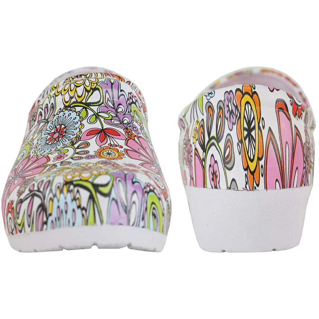 VANGELO Women Slip Resistant Clog NIKO Flower-1 LuxuryLifeWay Online Store