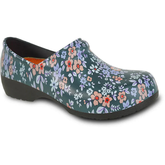 VANGELO Women Slip Resistant Clog NIKO Flower-2 LuxuryLifeWay Online Store