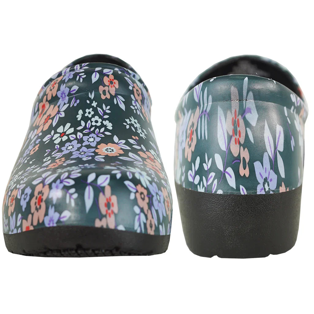 VANGELO Women Slip Resistant Clog NIKO Flower-2 LuxuryLifeWay Online Store