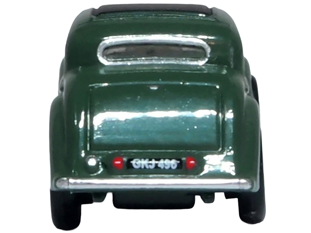 Jaguar SS RHD (Right Hand Drive) Suede Green with Black Top 1/148 (N) Scale Diecast Model Car by Oxford Diecast LuxuryLifeWay Online Store