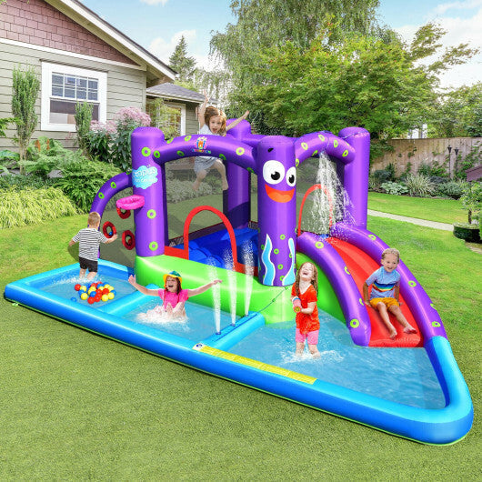 Inflatable Water Slide Castle without Blower LuxuryLifeWay Online Store