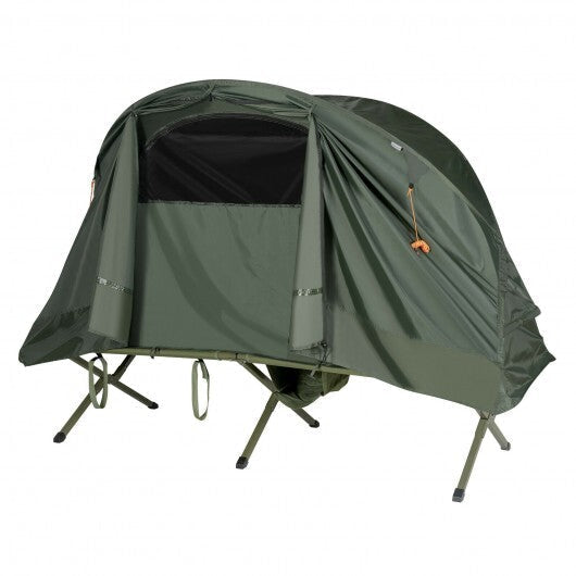 Cot Elevated Compact Tent Set with External Cover-Green LuxuryLifeWay Online Store