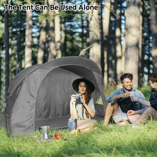 Cot Elevated Compact Tent Set with External Cover-Green LuxuryLifeWay Online Store