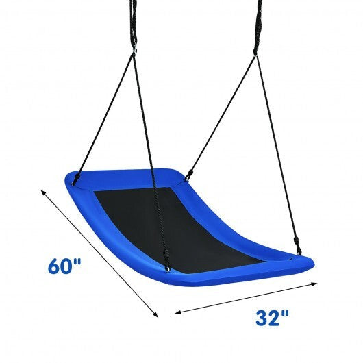 700lb Giant 60 Inch Platform Tree Swing for Kids and Adults-Blue - Color: Blue LuxuryLifeWay Online Store