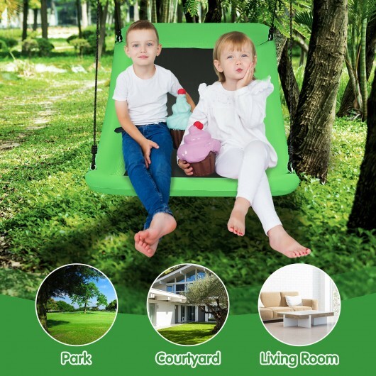 700lb Giant 60 Inch Platform Tree Swing for Kids and Adults-Multicolor LuxuryLifeWay Online Store