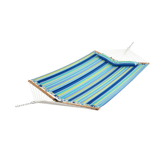 Patio Hammock Foldable Portable Swing Chair Bed with Detachable Pillow LuxuryLifeWay Online Store