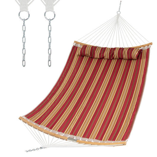 Outdoor Hammock with Detachable Pillow-Red LuxuryLifeWay Online Store