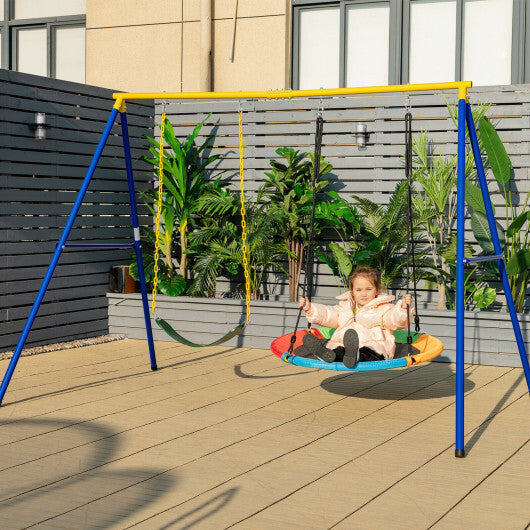 2-Pack Swing Set Swing Seat Replacement and Saucer Tree Swing (Without Stand) LuxuryLifeWay Online Store